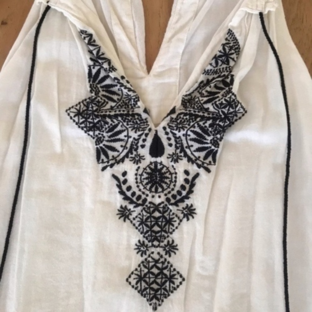VINTAGE Racerback Embroidered Dress - Picture 6 of 9